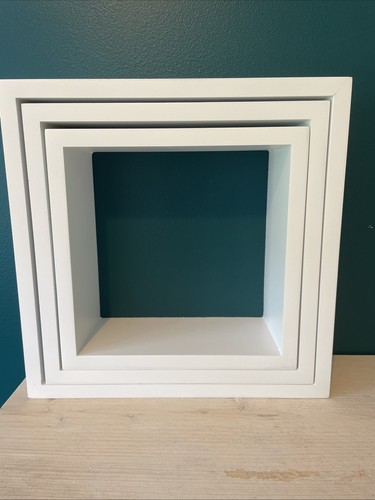 Modern set floating cube - 3x,