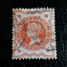 GB Queen Victoria one half