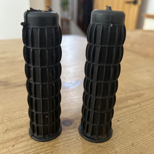 Vintage 80s bicycle grips - vintage,
