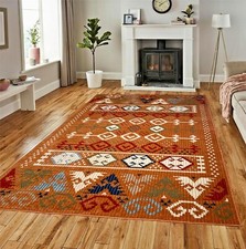 Livingroom Floor Rugs Rust