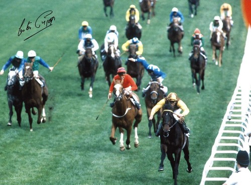 Lester piggott signed - lester,