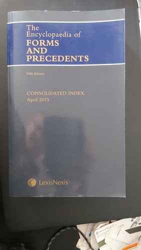 Encyclopaedia forms and - forms,