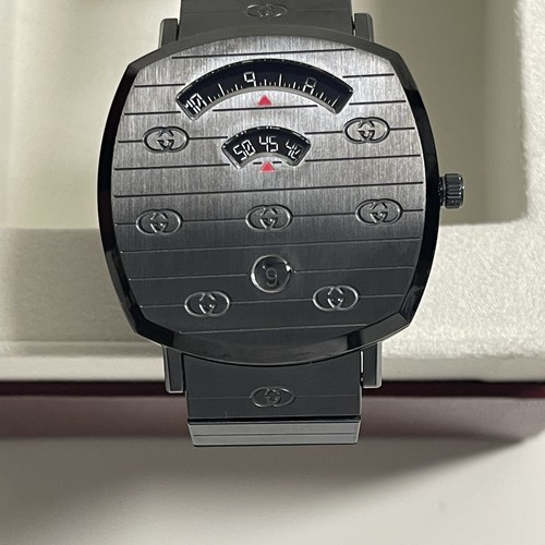 Gucci grip watch black pvd - black,
