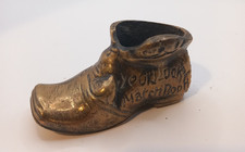 Vintage Souvenir Weighty Brass