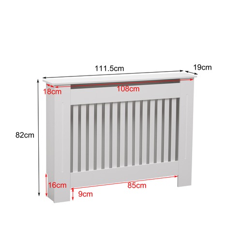Radiator cover cabinet - s-xl,