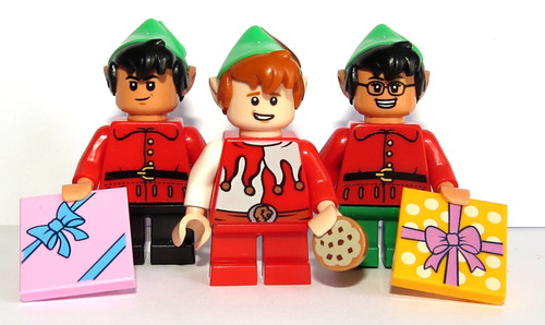 Lego elf minifigure - elf, light