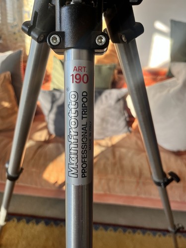 Manfrotto art 190 camera - manfrotto, art.