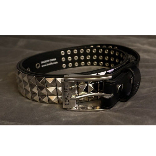 Lowlife studded black leather - lowlife,