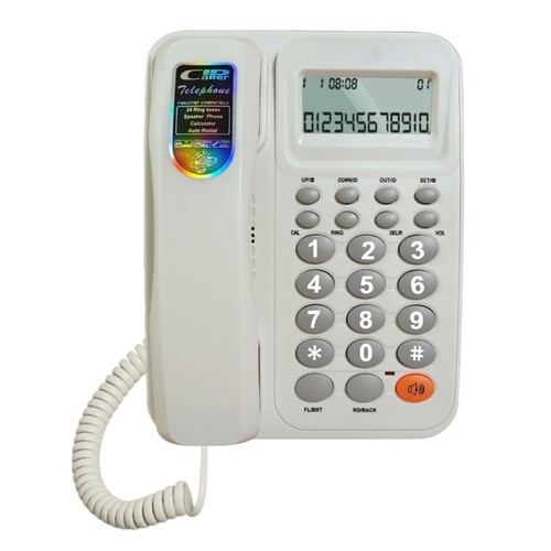 Corded desktop telephone with - corded,