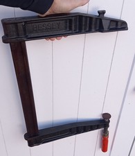 Vintage BESSEY T30 heavy duty deep throat large cast clamp