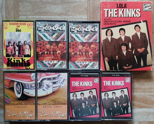 Cassette tape lot the - 7, kinks