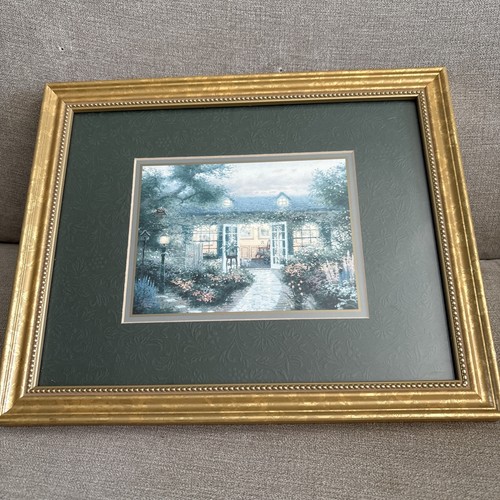 Thomas kinkade framed print - framed,