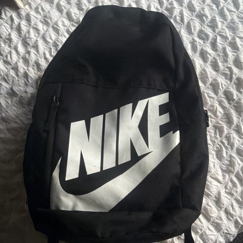 Nike backpack black white - nike,