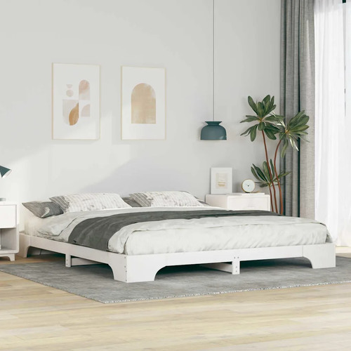 Bed frame platform solid pine - solid,