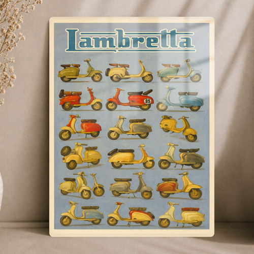 Lambretta scooter retro - lambretta,