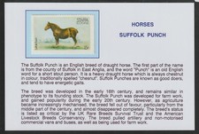 Staffa 1977 Horses - SUFFOLK