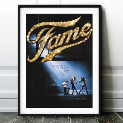 Fame the musical - musical, poster
