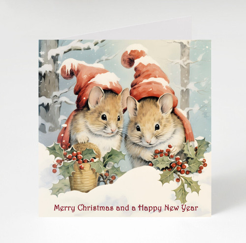Personalised mice merry - mice,