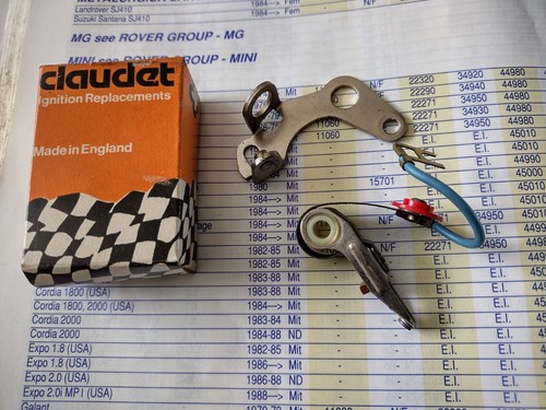 Bosch ignition contact points - bosch,