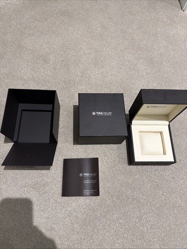 Tag heuer watch - tag, box