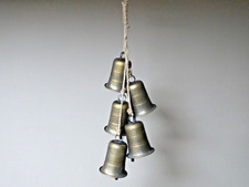 Rustic Gold Hanging Bells on