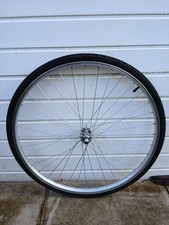 26" x 1 3/8 Front Wheel Silver