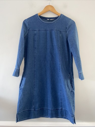 Woolovers denim dress size - woolovers,