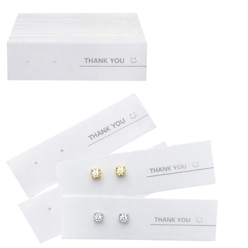 100 earring display cards - earring,