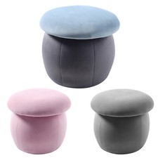 Large Round Footstool Mushroom