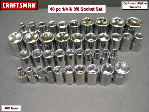 Craftsman tools 4 - 40, 1/4