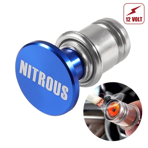 12v nitrous button blue car - 12v,