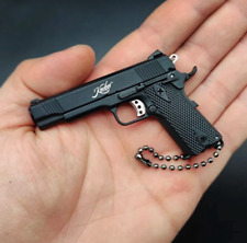 Gun Pistol Keychain Keyring