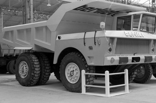 Berliet heavy dump truck - berliet, 1