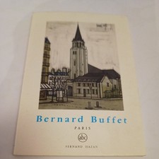 Bernard Buffet Paris Methuen Little Library of Art 1961 1st Edition Book