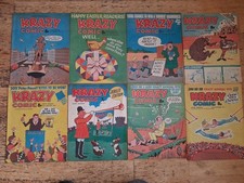 Vintage Krazy Comics X 8