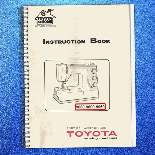 Toyota 9060 9600 9960 sewing - toyota,