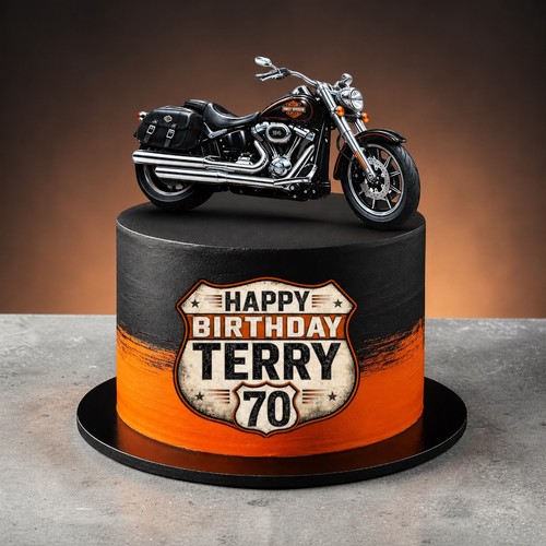 Harley davidson bike sign - harley,