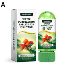 Powerful Aquarium Water Purification Tablet for Fish Tank 35 Tabl ets Safe Green