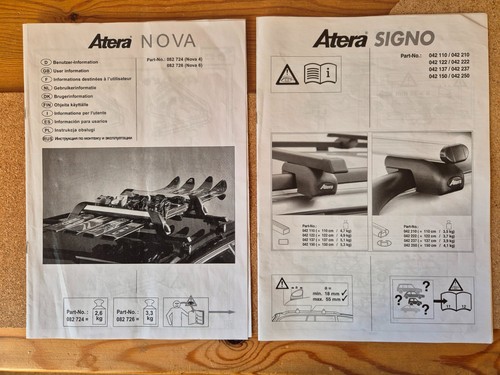 Atera car roof rails and - atera,