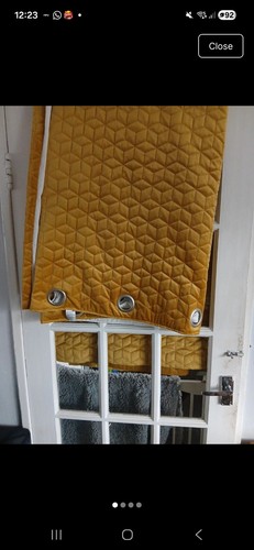 Blackout curtains mustard - blackout,
