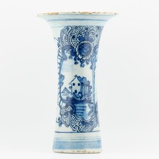Dutch Delftware Vase Porcelain