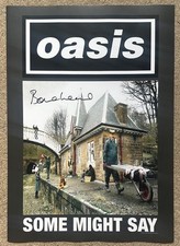 Bonehead Oasis hand signed