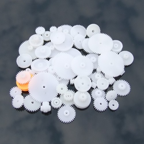 64pcs plastic gear set motor - plastic,