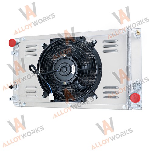 Rows radiator shroud fan - rows,