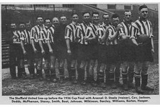 SHEFFIELD UNITED FOOTBALL TEAM PHOTO>1935-36 SEASON