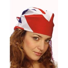 Pack Of 3 Cotton Britain Flag Bandana Headcover Neck Scarf Union Jack Unisex