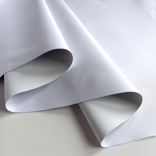 White blackout curtain lining - white,