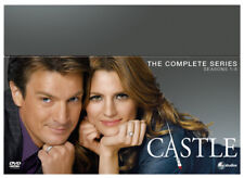 Castle: Seasons 1-8 DVD (2016) Nathan Fillion cert 15 45 discs Amazing Value