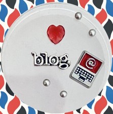 I LOVE TO BLOG Floating Charms