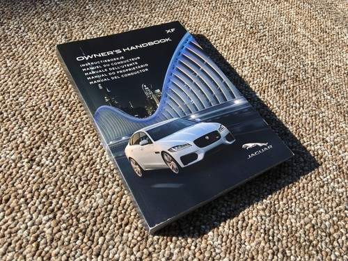 Jaguar owners manual - xf,